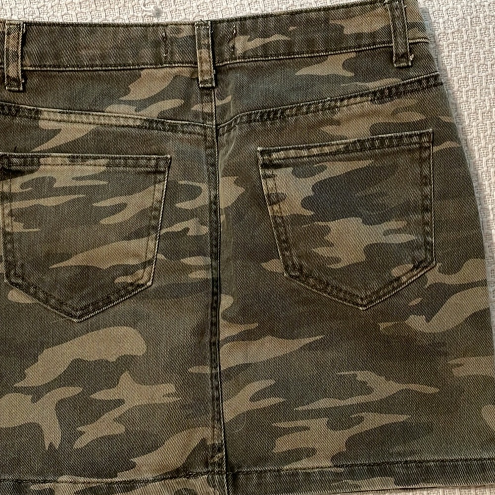 New Look Olive Green Skirt